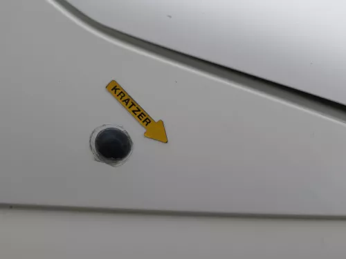 VW T5 7E 2 Facelift Kotflügel vorne rechts weiß R902 7H0821102E (186890)