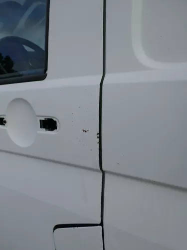 VW T5 T6 Tür vorne links Fahrertür weiß R902 (ohne Anbauteile) Facelift (186893)