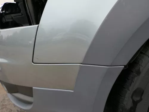 Audi A6 4F C6 Kotflügel vorne links grau LY7E Allroad Quattro 4F0821103E +Leiste (187000)