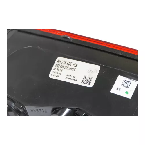 Audi Q7 4M Rücklicht hinten links in Stoßstange Rückleuchte original (200085)