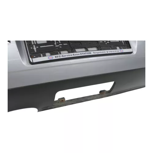 VW Polo 9N 9N3 Stoßstange Heckstoßstange hinten silber grau LA7R PDC (200205)