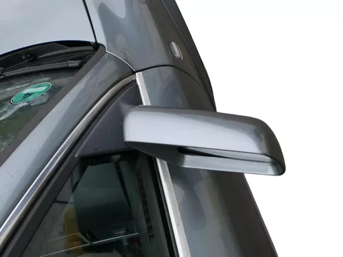 A6 4F C6 Spiegel Außenspiegel rechts vorne elektrisch grau LY7E - Allroad (187007)