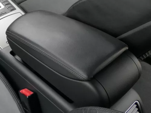 Audi A6 4F C6 Mittelarmlehne Armlehne original soul schwarz Leder S-line Telefon