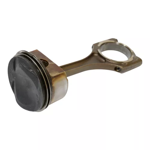 1x Audi A6 4F Kolben mit Pleuel Motor 4,2 FSI BVJ - Zykinder 1-4 rechts ##