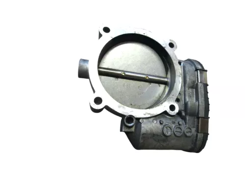 Audi A6 4F Drosselklappe Drosselklappenstutzen 077133062A 4,2 FSI BVJ ## (187173)