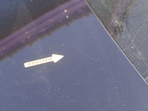 VW Touran 1T Motorhaube Klappe Frontklappe schwarz LC9X ca. 2007-2010 Facelift (187195)