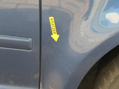 Audi A3 8P Kotflügel vorne rechts Sportback blau LZ5C (187252)