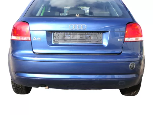 A3 8P Stoßstange Heckstoßstange Stoßfänger hinten 2/3-Türer blau LZ5C