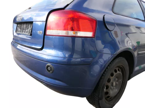 A3 8P Stoßstange Heckstoßstange Stoßfänger hinten 2/3-Türer blau LZ5C (187259)