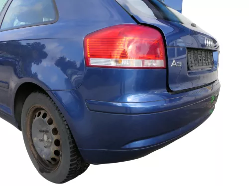 A3 8P Stoßstange Heckstoßstange Stoßfänger hinten 2/3-Türer blau LZ5C (187259)