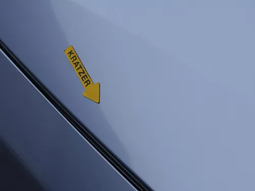 Skoda Fabia 5J Roomster Motorhaube Haube Klappe vorne blau LF5Y (187351)