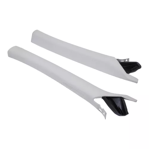 2x Passat B8 3G A-Säulen Verkleidung rechts+ links oben Abdeckung weiß St.Tropez