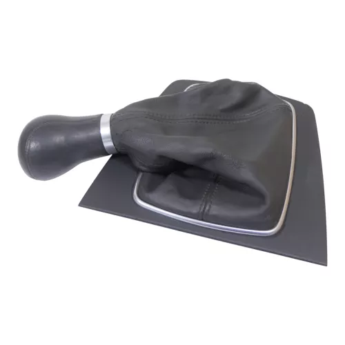 Audi A4 B6 8E Schaltknauf Schaltsack Schaltknüppel 6-Gang Leder original (149992)