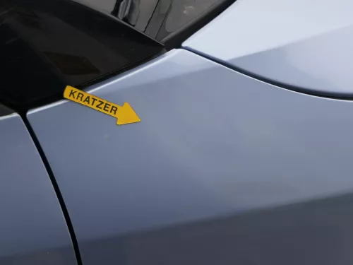 Skoda Fabia Roomster 5J Kotflügel vorne rechts blau LF5Y SCOUT + Lesite (187359)