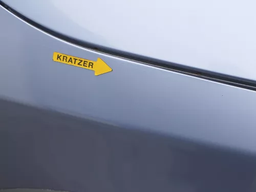 Skoda Fabia Roomster 5J Kotflügel vorne rechts blau LF5Y SCOUT + Lesite (187359)