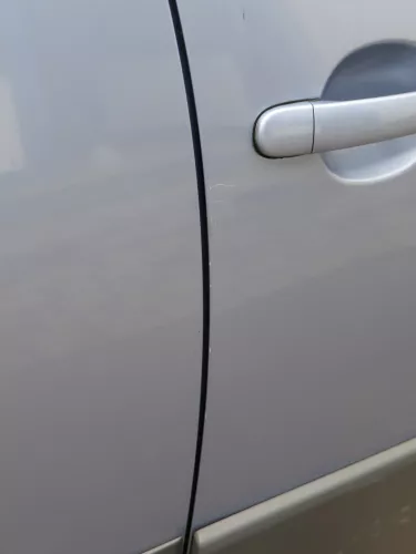 Skoda Roomster 5J Tür vorne rechts Beifahrertür - blau LF5Y Scou mit Leiste (187362)