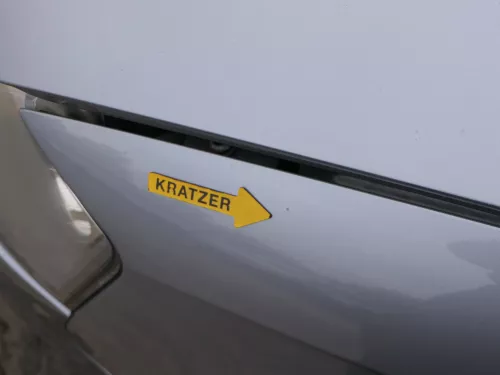 A3 8P Kotflügel vorne links grau LY7J Sportback (187446)