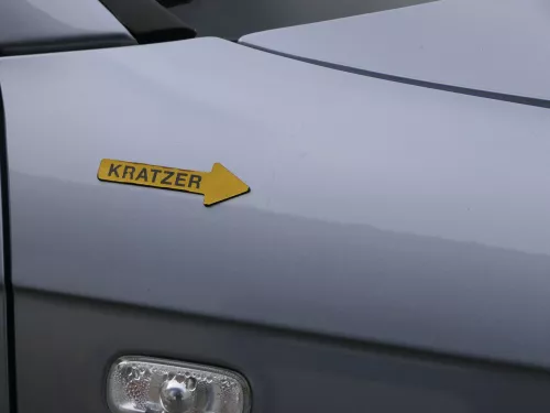 Audi A3 8P Kotflügel vorne rechts Sportback grau LY7J (187447)