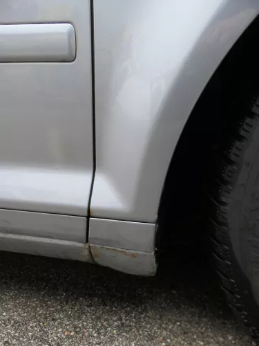 Audi A3 8P Kotflügel vorne rechts Sportback grau LY7J (187447)