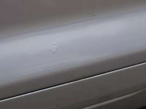 Audi A3 8P 2/3-Türer Tür vorne links Fahrertür Türblatt grau LY7J Rahmen (187450)