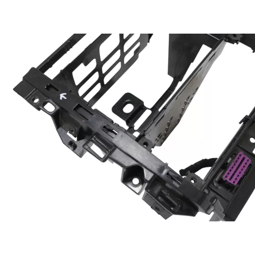 VW Golf 4 Bora Mittelkonsole Verkleidung um Radio 1j1858069G für Dekor - DEFEKT! (187385)