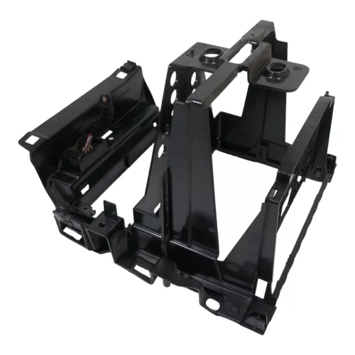 VW Golf 4 Bora Mittelkonsole Verkleidung um Radio 1j1858069G für Dekor - DEFEKT! (187385)