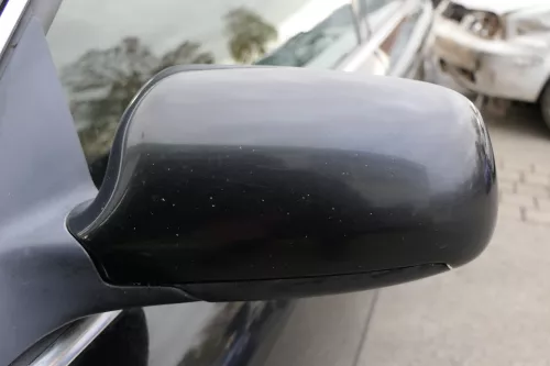 Audi A6 4B Spiegel Außenspiegel links elektrisch schwarz LY9B (119556)