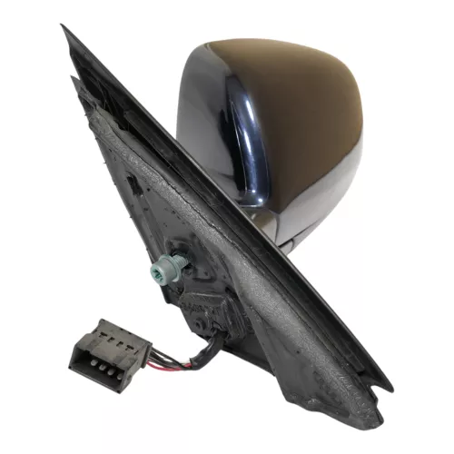 Audi A6 4B Spiegel Außenspiegel links elektrisch blau LZ5L automatisch abblendba (152448)