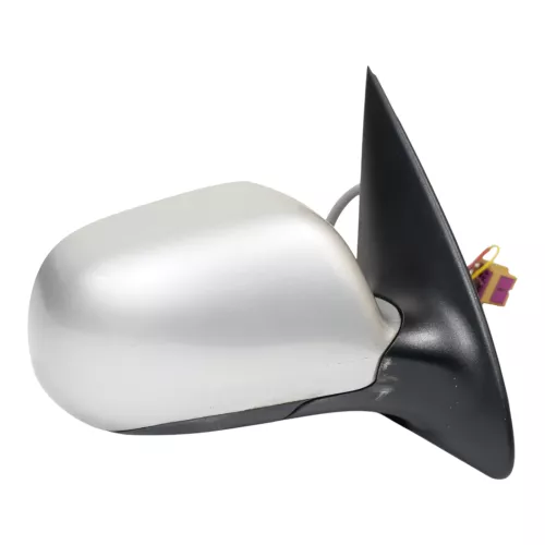 Skoda Fabia 6Y elektrisch Spiegel Außenspiegel rechts mit Glas grau silber LF7T (167771)