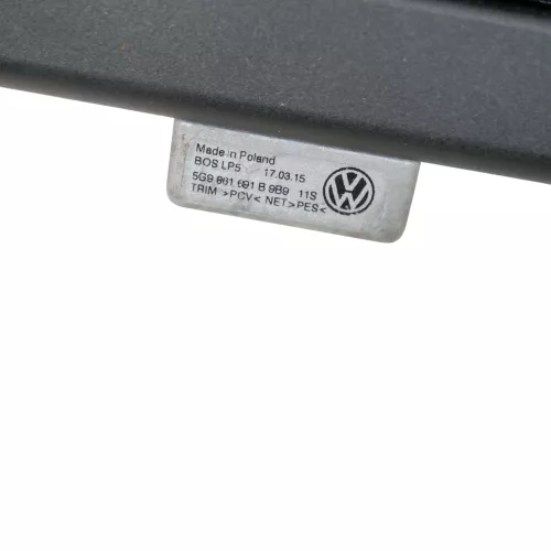 VW Golf 7 5G Kombi Hundegitter Trenngitter Gitter Trennetz Hundenetz schwarz (187523)