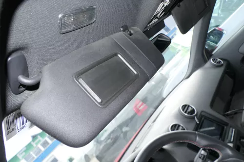 Audi A3 8P Sonnenblende links vorne 8P0857551A schwarz beleuchtet (179519)