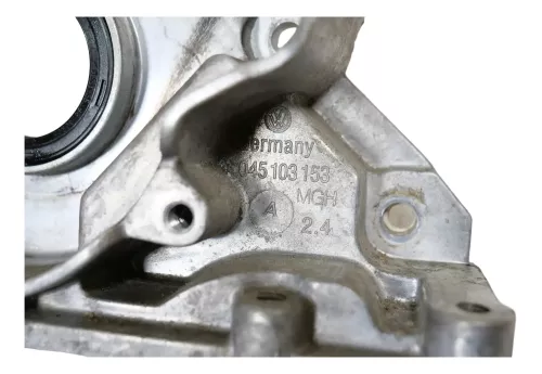 Audi Seat Skoda VW Polo 9N Lupo Dichtflansch Abdeckung Kurbelwelle 045103153A (186694)