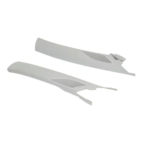 VW Golf 7 5G A-Säulen Verkleidung vorne links und rechts Abdeckung oben grau (187528)