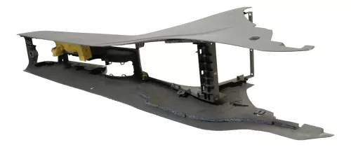 Audi A4 8E B6 B7 Mitteltunnel hinten Verkleidung um Handbremse Konsole  grau (185232)