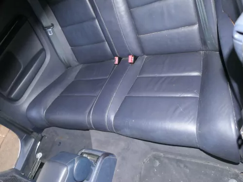 A4 8H 8E B6 B7 Cabrio Sitz Sitze hinten Rückbank Rücksitzbank Rücksitze blau (200383)