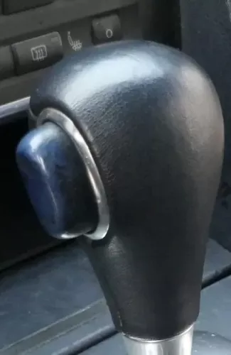 Audi A4 8E B6 B7 Schaltknauf Schalthebelgriff Schaltknopf Automatik blau indigo (200405)