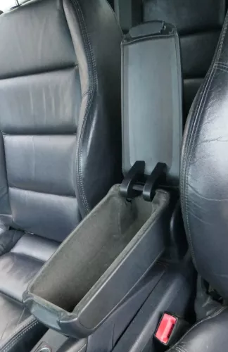 A4 B7 8E Cabrio 8H Mittelarmlehne Armlehne original blau indigoblau Leder (200407)