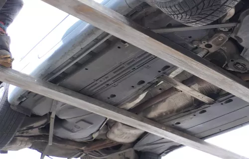 A4 8H Cabrio Unterbodenverkleidung Verkleidung rechts unten Abdeckung