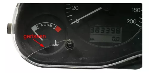 VW Sharan 7M Tacho Tachometer Kombiinstrument 383.000km 7M0920801C TDI Diesel (170323)