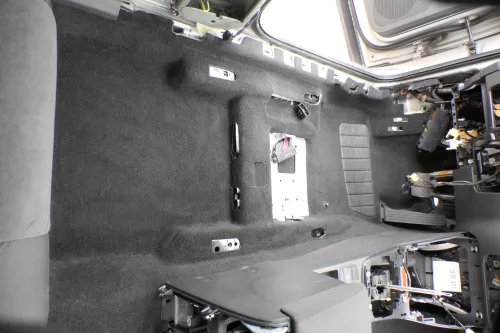 VW Tiguan 5N Teppich Innenraumteppich Innen Bodenbelag schwarz (163580)