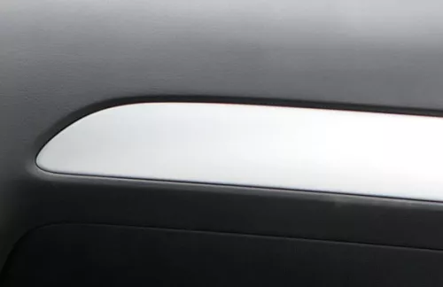 A6 4F Tacho Abdeckung Verkleidung aluminiumsilber-gebürstet 1NK Blende (185909)