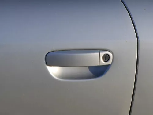 Audi A4 8H 8E B6 B7 Cabrio Tür vorne links Fahrertür silber LY7W -ohne Anbauteil (200350)