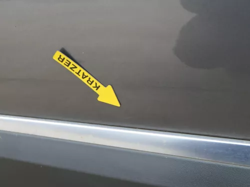 VW Tiguan 5N Tür Fahrertür vorne links grau LD7R (200545)