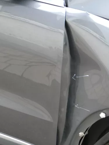 VW Tiguan 5N Tür Beifahrertür vorne rechts grau LD7R (200546)