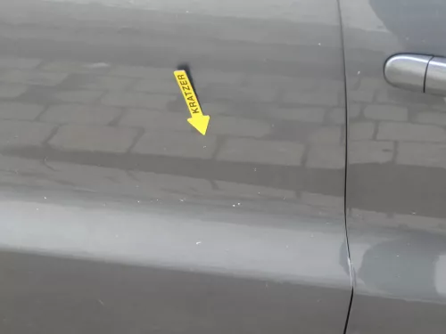 VW Tiguan 5N Tür hinten rechts grau LD7R (200549)