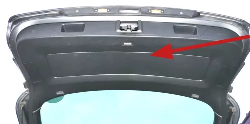 VW Tiguan 5N Heckklappenverkleidung Verkleidung Heckklappe anthrazit schwarz (116908)