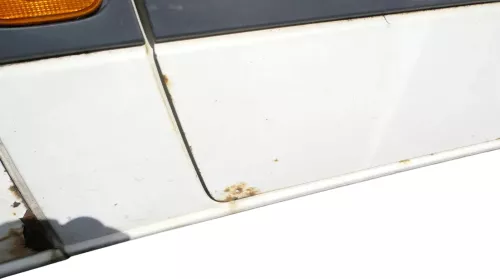 VW Crafter 2E Tür vorne rechts Beifahrertür weiß L902 - ohne Anbauteile (128091)