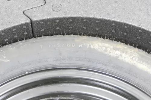 Tiguan Notrad Ersatzrad Ersatzreifen 18 Zoll T145/80 R18 Zoll + Styropor (148146)