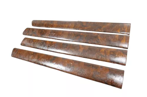 A6 4B C5 Verkleidung Klappe Abdeckung Dekor Holz Optik Nußbaum Wurzel terra (165687)