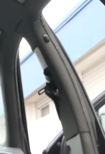 2x A4 8K B-Säulen Verkleidung rechts + links vorne Abdeckung oben schwarz (172768)